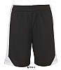 Pantalon Futbol Infantil Olimpico Sols - Color Negro/Blanco